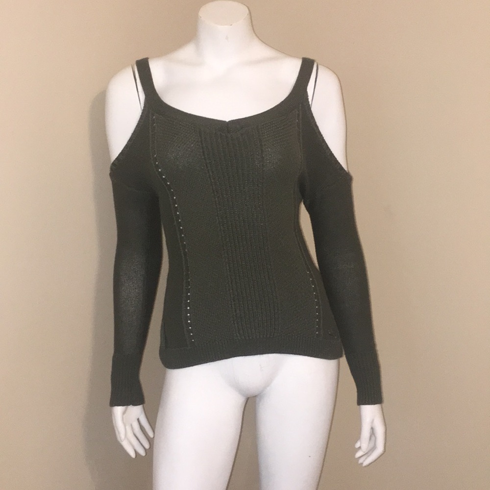 Hollister sweater, olive green